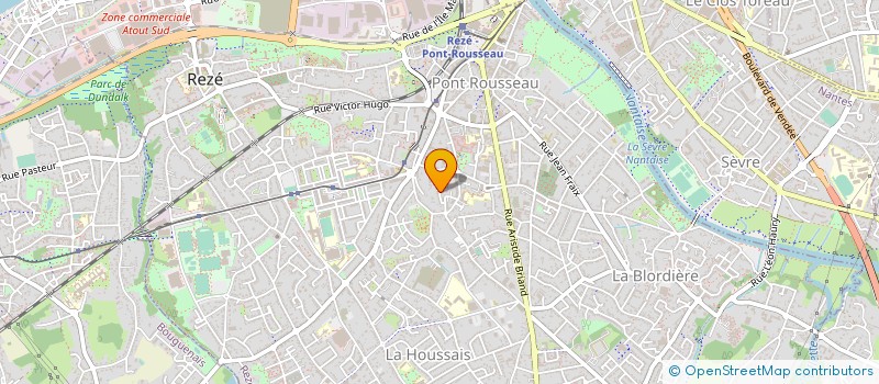localisation de l'entreprise MONSIEUR JEAN-PHILIPPE GUILBAUD à REZE