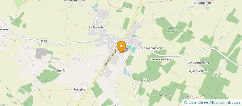 localisation de l'entreprise MONSIEUR JEAN-PHILIPPE GUITTONNEAU  TERCE