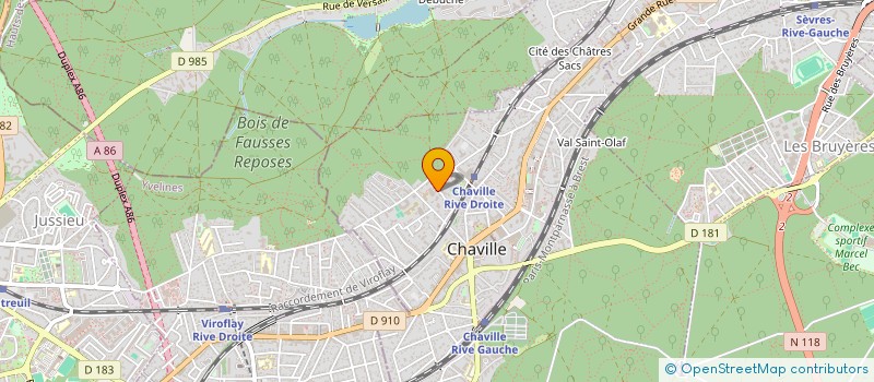 localisation de l'entreprise MONSIEUR JEAN-PHILIPPE HAAG à CHAVILLE