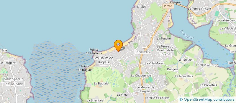 localisation de l'entreprise MONSIEUR JEAN PHILIPPE HAMON  LANCIEUX