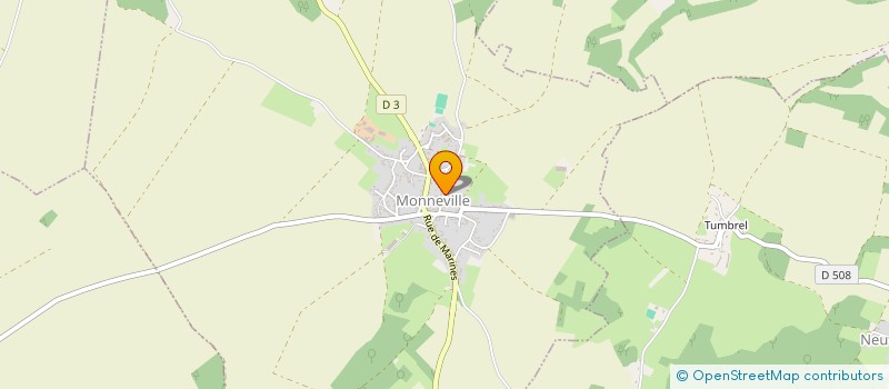 localisation de l'entreprise MONSIEUR JEAN-PHILIPPE HENAULT  MONNEVILLE