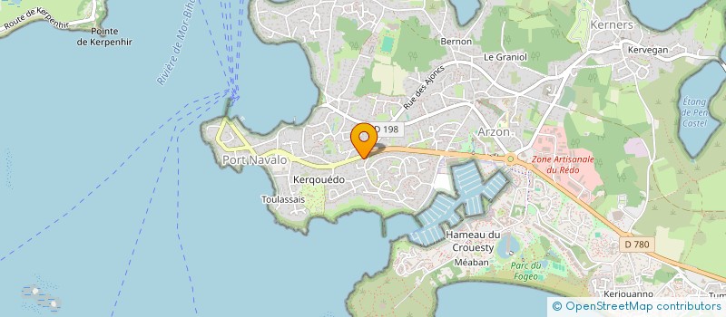 localisation de l'entreprise MONSIEUR JEAN-PHILIPPE HENRY  ARZON