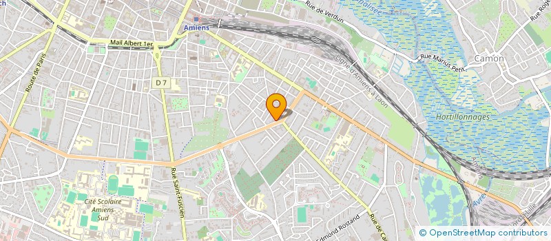 localisation de l'entreprise MONSIEUR JEAN-PHILIPPE HERMELIN  AMIENS