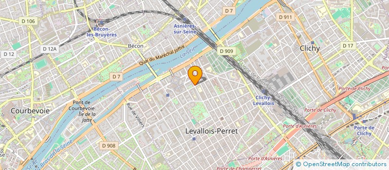 localisation de l'entreprise MONSIEUR JEAN-PHILIPPE HEUTTE à LEVALLOIS PERRET