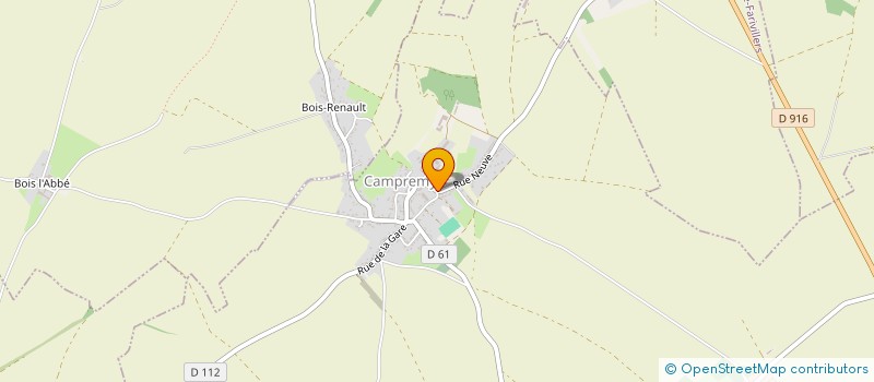 localisation de l'entreprise MONSIEUR JEAN-PHILIPPE HIDALGO DIAZ  CAMPREMY