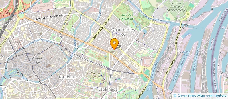 localisation de l'entreprise MONSIEUR JEAN-PHILIPPE HIEGEL à STRASBOURG