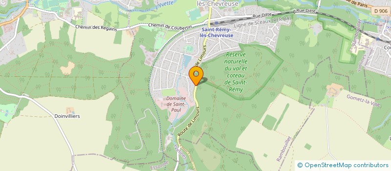 localisation de l'entreprise MONSIEUR JEAN-PHILIPPE HODBERT  SAINT-REMY-LES-CHEVREUSE