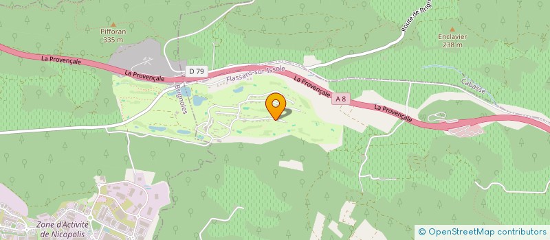 localisation de l'entreprise MONSIEUR JEAN PHILIPPE HOLDERBACH  LE LUC