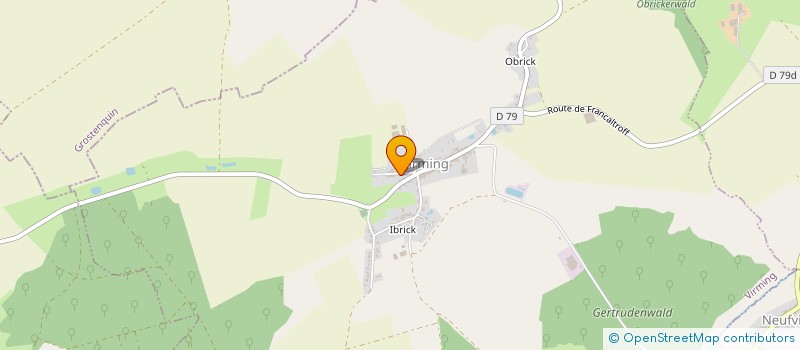 localisation de l'entreprise MONSIEUR JEAN-PHILIPPE HOUPERT  VIRMING