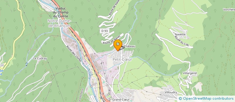 localisation de l'entreprise MONSIEUR JEAN-PHILIPPE HUDRY  LA LECHERE