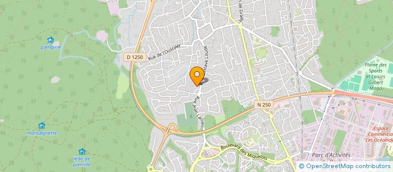 localisation de l'entreprise MONSIEUR JEAN-PHILIPPE HUGUES à LA TESTE-DE-BUCH