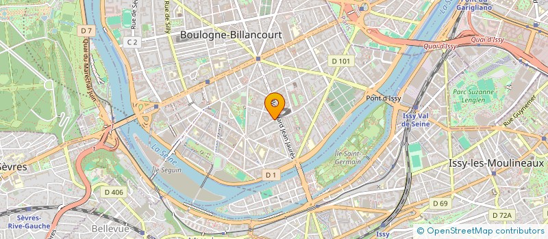 localisation de l'entreprise MONSIEUR JEAN-PHILIPPE HUMBERT à BOULOGNE-BILLANCOURT