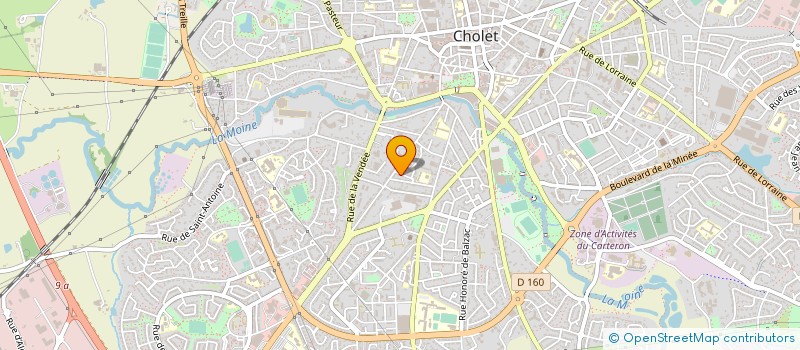 localisation de l'entreprise MONSIEUR JEAN PHILIPPE HUMBERT à CHOLET