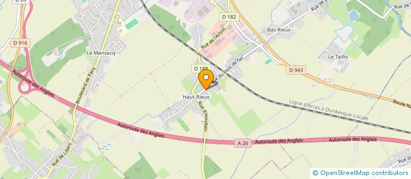 localisation de l'entreprise MONSIEUR JEAN-PHILIPPE HUYGHE à LILLERS