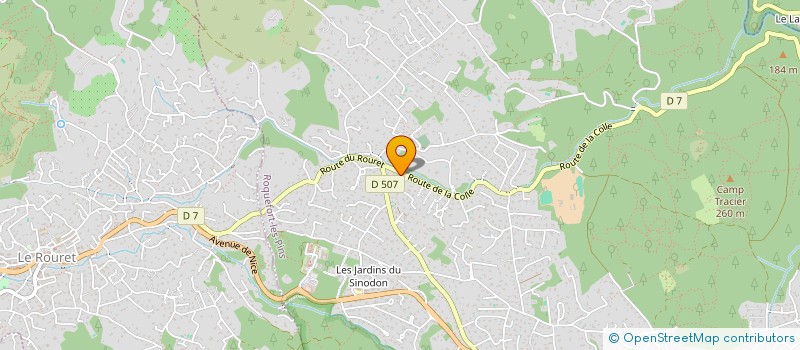 localisation de l'entreprise MONSIEUR JEAN-PHILIPPE IMPENS  ROQUEFORT-LES-PINS