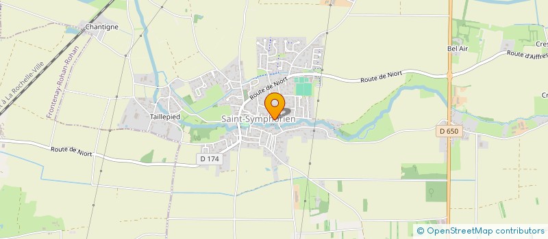 localisation de l'entreprise MONSIEUR JEAN-PHILIPPE JEANNEAU  SAINT-SYMPHORIEN