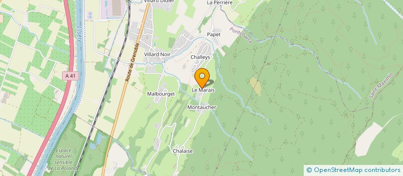 localisation de l'entreprise MONSIEUR JEAN-PHILIPPE JOLY  PONTCHARRA