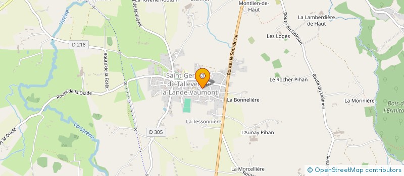 localisation de l'entreprise MONSIEUR JEAN-PHILIPPE JOURDAN  VIRE NORMANDIE