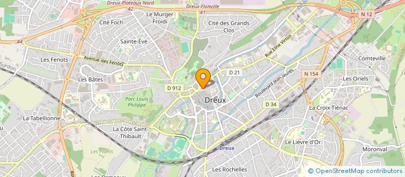 localisation de l'entreprise MONSIEUR JEAN-PHILIPPE JOUSSEAUME  DREUX