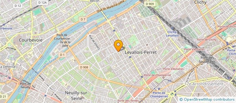 localisation de l'entreprise MONSIEUR JEAN-PHILIPPE JUAN à LEVALLOIS-PERRET