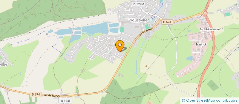 localisation de l'entreprise MONSIEUR JEAN-PHILIPPE JUNG  WOUSTVILLER