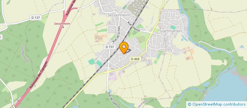 localisation de l'entreprise MONSIEUR JEAN-PHILIPPE KLEIN  STATTMATTEN