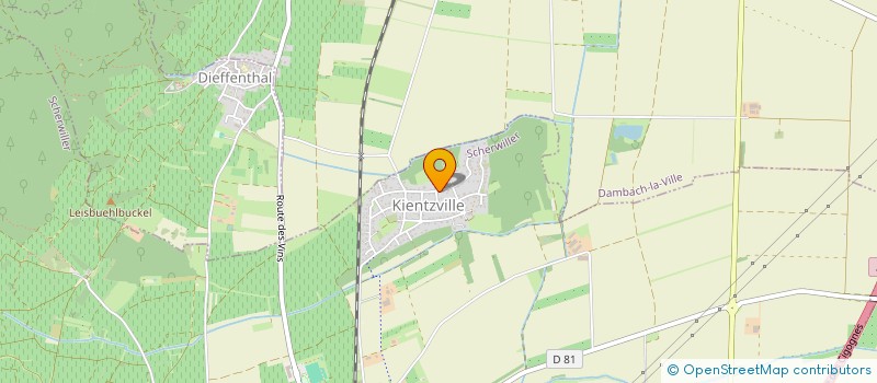 localisation de l'entreprise MONSIEUR JEAN-PHILIPPE KOENIG  SCHERWILLER