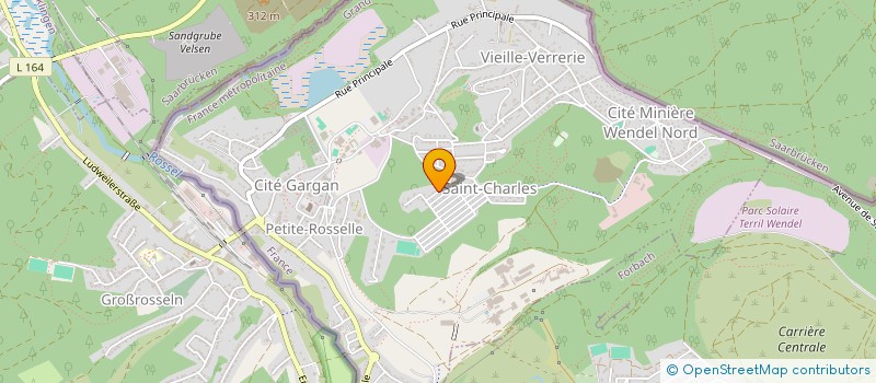 localisation de l'entreprise MONSIEUR JEAN-PHILIPPE KOENIG  PETITE-ROSSELLE