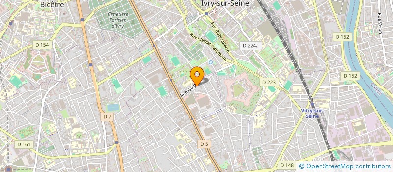 localisation de l'entreprise MONSIEUR JEAN-PHILIPPE KOFFI  VITRY-SUR-SEINE