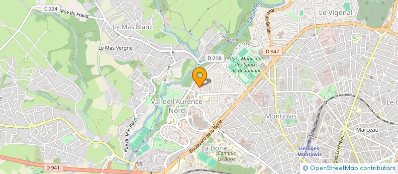 localisation de l'entreprise MONSIEUR JEAN-PHILIPPE LABASTIDE  SAINT-SAVIN