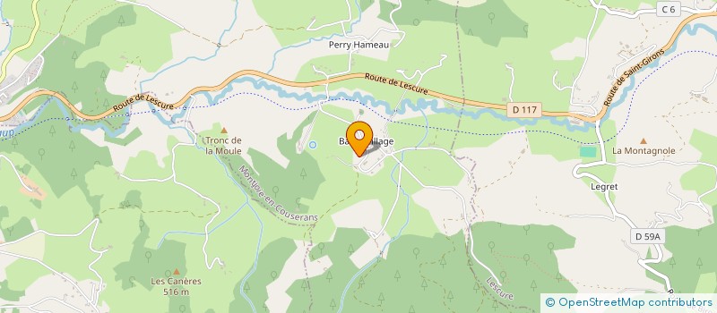 localisation de l'entreprise MONSIEUR JEAN-PHILIPPE LABATUT  SAINT-GIRONS