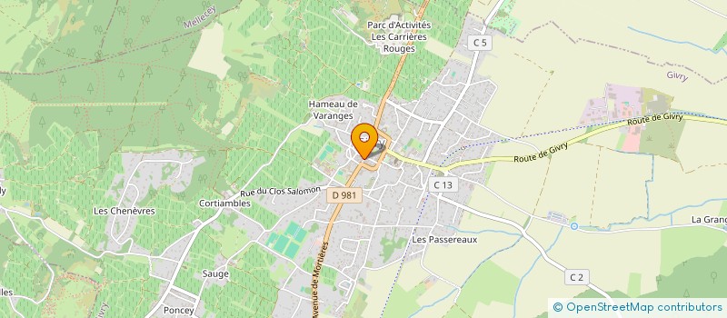 localisation de l'entreprise MONSIEUR JEAN-PHILIPPE LACROIX  GIVRY