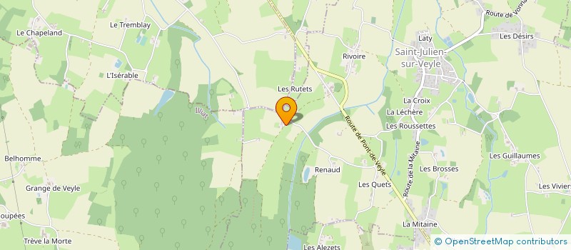 localisation de l'entreprise MONSIEUR JEAN PHILIPPE LACROIX  SAINT-JULIEN-SUR-VEYLE