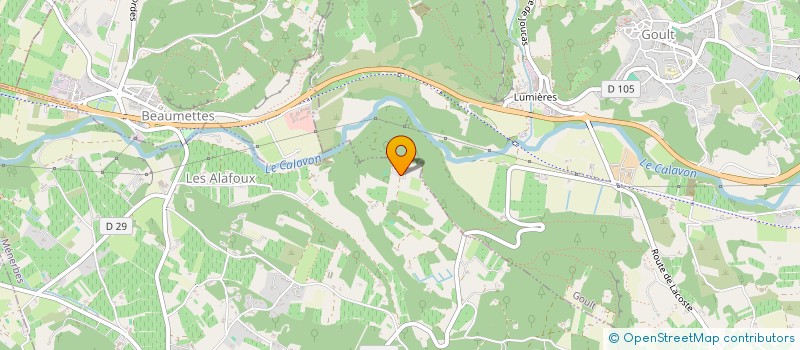 localisation de l'entreprise MONSIEUR JEAN PHILIPPE LACROZE  MENERBES