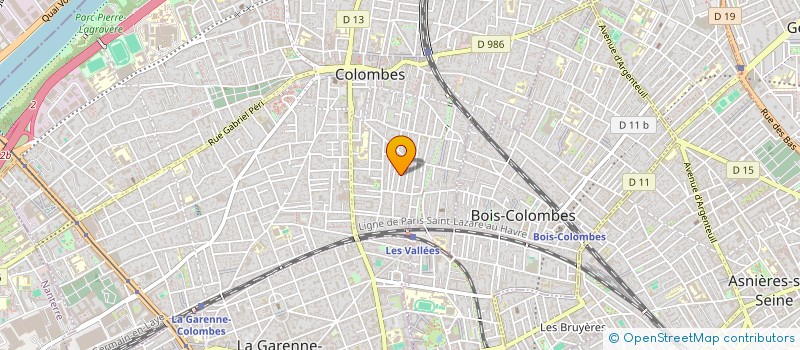 localisation de l'entreprise MONSIEUR JEAN-PHILIPPE LARDY à COLOMBES
