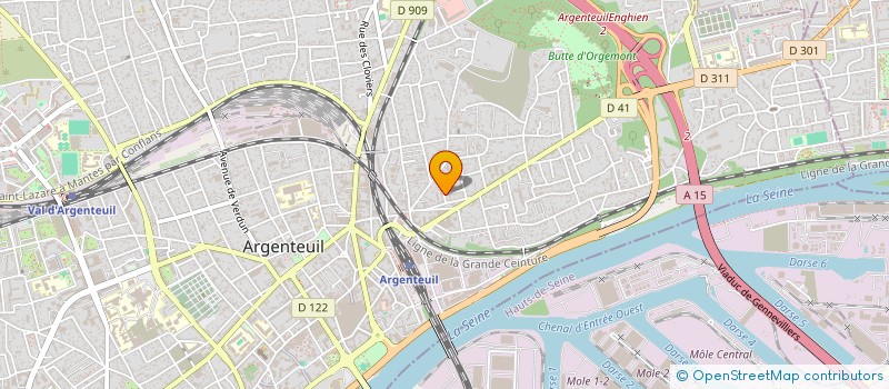 localisation de l'entreprise MONSIEUR JEAN PHILIPPE LARGO  ARGENTEUIL