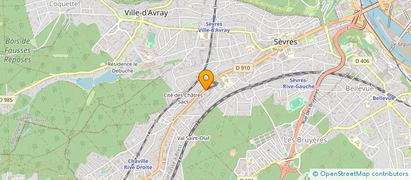 localisation de l'entreprise MONSIEUR JEAN-PHILIPPE LARIDAN à CHAVILLE
