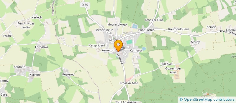 localisation de l'entreprise MONSIEUR JEAN-PHILIPPE LAROUR  ARGOL