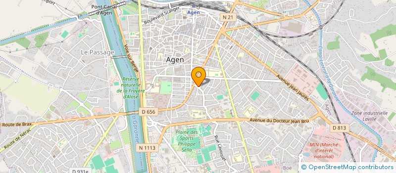 localisation de l'entreprise MONSIEUR JEAN-PHILIPPE LATOUR  AGEN