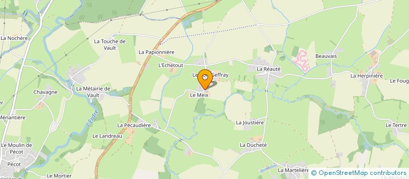 localisation de l'entreprise MONSIEUR JEAN-PHILIPPE LAUR  LES TOUCHES