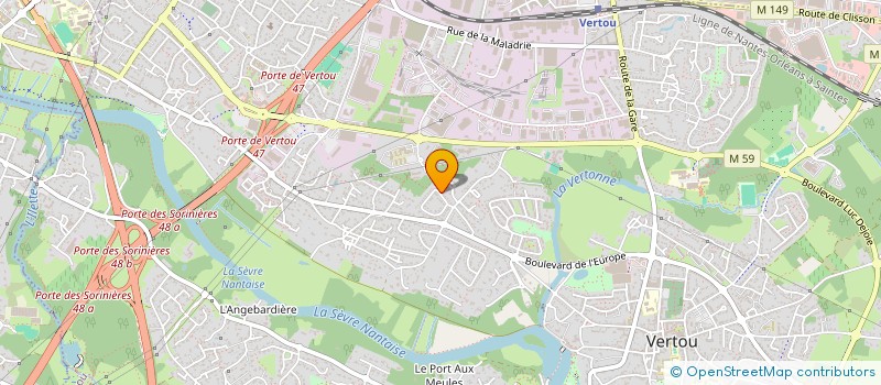 localisation de l'entreprise MONSIEUR JEAN-PHILIPPE LE BLOAS  VERTOU