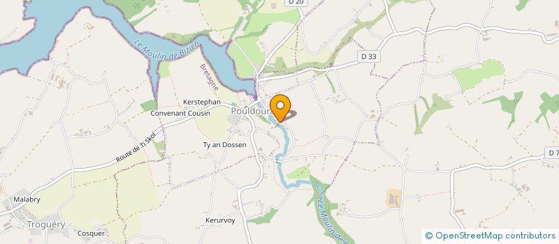 localisation de l'entreprise MONSIEUR JEAN-PHILIPPE LE RHUN  LA ROCHE-JAUDY