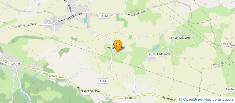 localisation de l'entreprise MONSIEUR JEAN-PHILIPPE LE ROYER  CHATONNAY