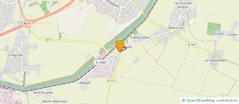 localisation de l'entreprise MONSIEUR JEAN-PHILIPPE LECOMTE  DOMPIERRE-SUR-MER