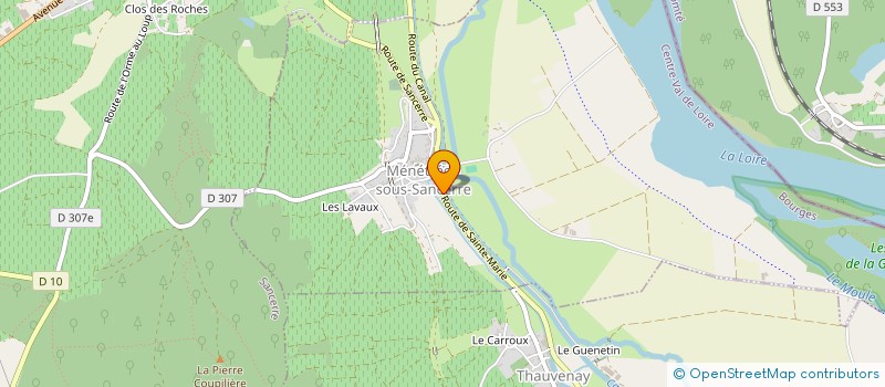 localisation de l'entreprise MONSIEUR JEAN-PHILIPPE LECOURT  MENETREOL-SOUS-SANCERRE