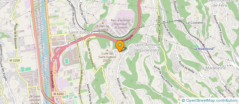 localisation de l'entreprise MONSIEUR JEAN-PHILIPPE LEFEVRE  NICE