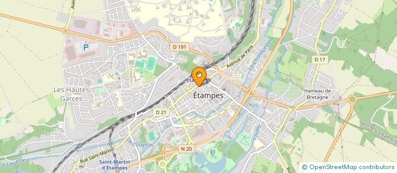 localisation de l'entreprise MONSIEUR JEAN-PHILIPPE LEFEVRE  ETAMPES