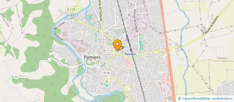 localisation de l'entreprise MONSIEUR JEAN-PHILIPPE LEGRAND à PAMIERS