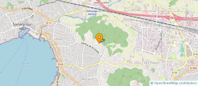 localisation de l'entreprise MONSIEUR JEAN PHILIPPE LEQUEUX à SIX-FOURS-LES-PLAGES