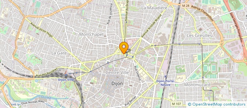 localisation de l'entreprise MONSIEUR JEAN-PHILIPPE LEROUX  DIJON